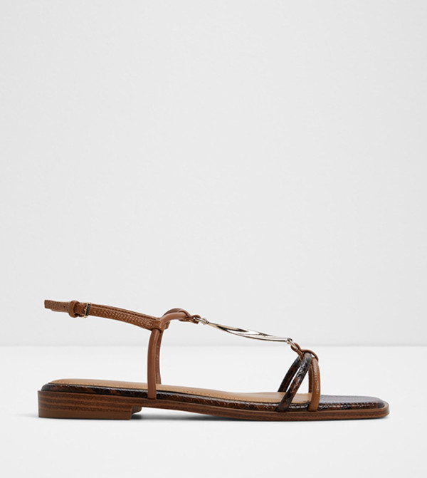 EBAERYN Open Toe Flat Sandals