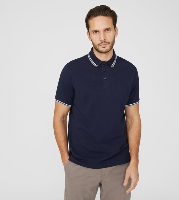 Pique Short Sleeves Polo T-Shirt