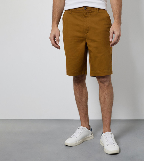 Premium Solid Chino Shorts