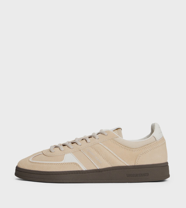 Logo Detail Lace-Up Sneakers