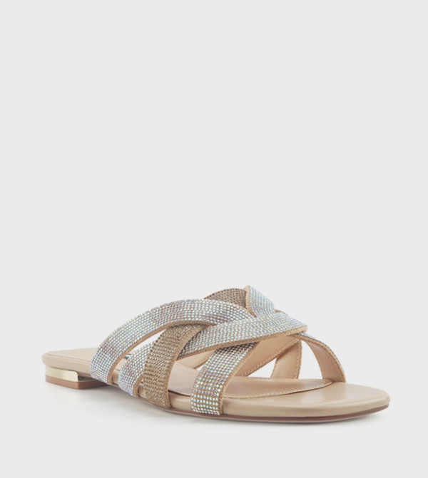 ETSINA Embellished Flat Sandals