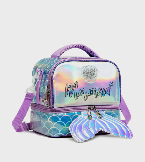 Mermaid Printed Lunch Bag