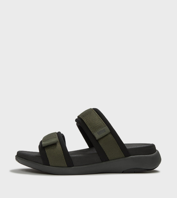 F-MODE Padded Webbing Comfort Sandals