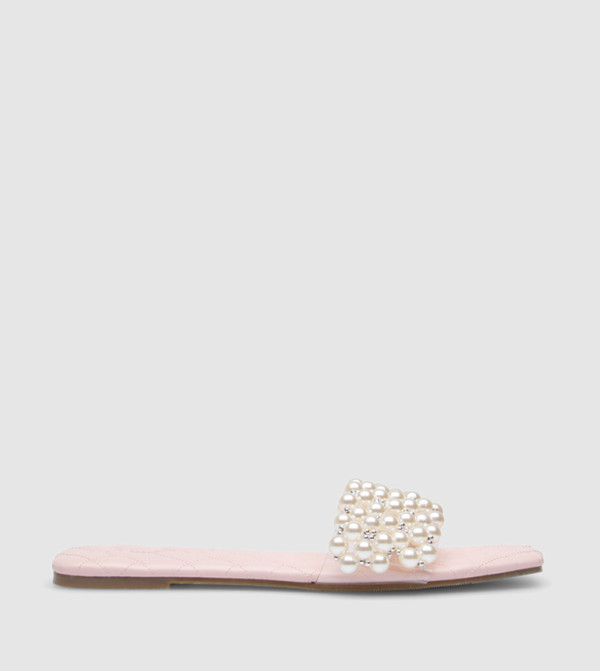 Low Heel Flat Sandal