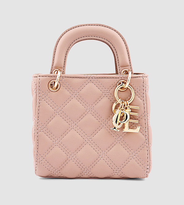 Quilted Top Handle Bag