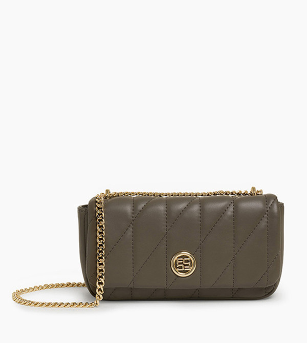 AURA Quilted Convertible Shoulder Bag