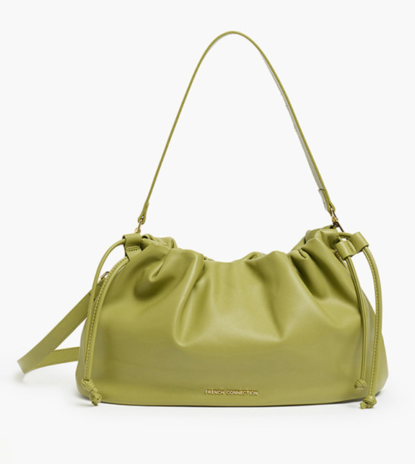 ISABEAU Ruched Shoulder Bag