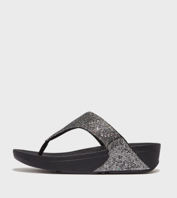 LULU GLITTERBALL Toe-Post Comfort Sandals