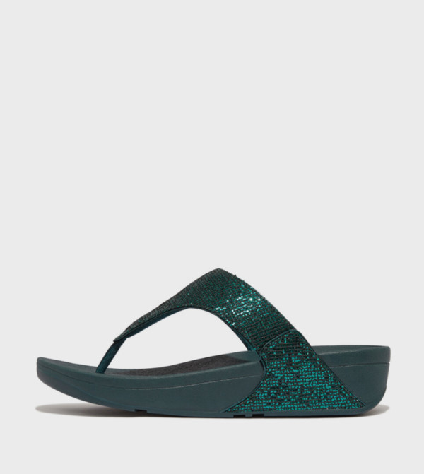LULU GLITTERBALL Toe-Post Comfort Sandals