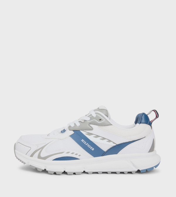 Logo Detail Lace-Up Sneakers