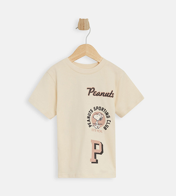 Snoopy Printed Short Sleeves T-Shirt