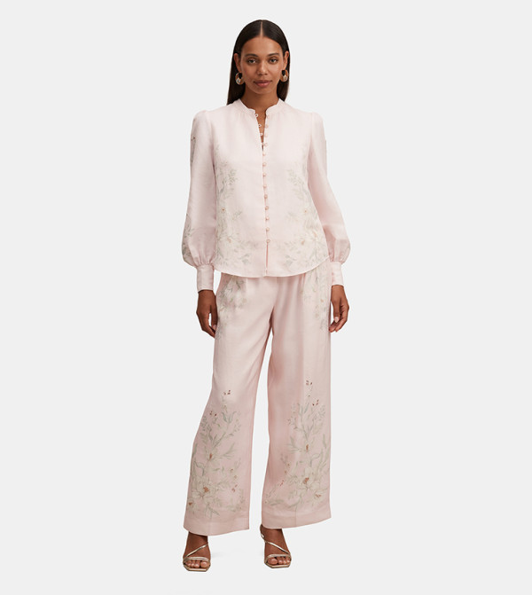 PARKER Placement Print Top