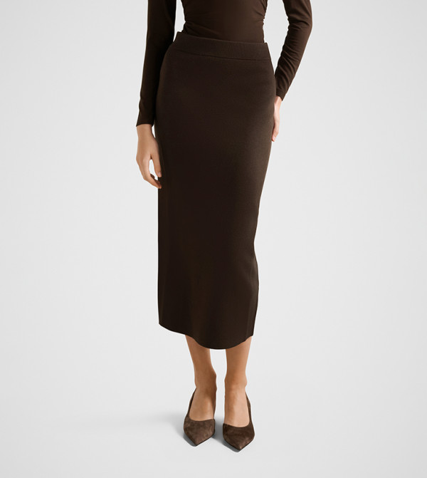 تنورة ميدي منسوج