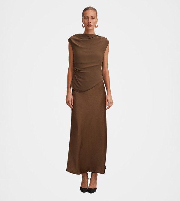 FN AURORA 2in1 Slip Midaxi Dress