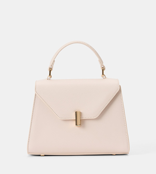 MIETTA Lock Top Handle Bag