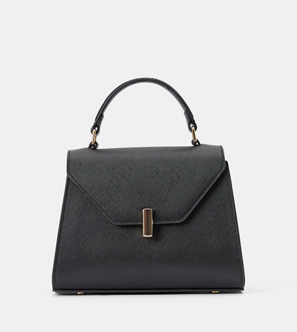 MIETTA Lock Top Handle Bag
