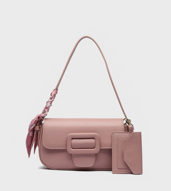 Textured Shoulder Bag