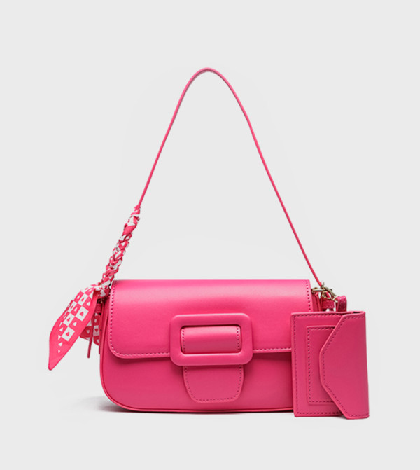 Textured Shoulder Bag