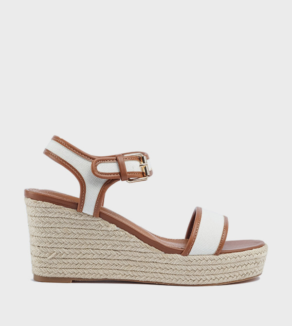 Ankle Strap Open Toe Wedge Sandals