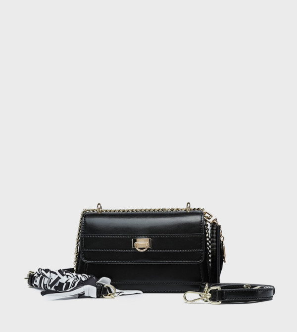 Logo Detail Convertible Crossbody Bag