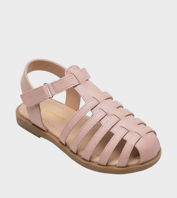 Round Toe Multi Strap Casual Sandals