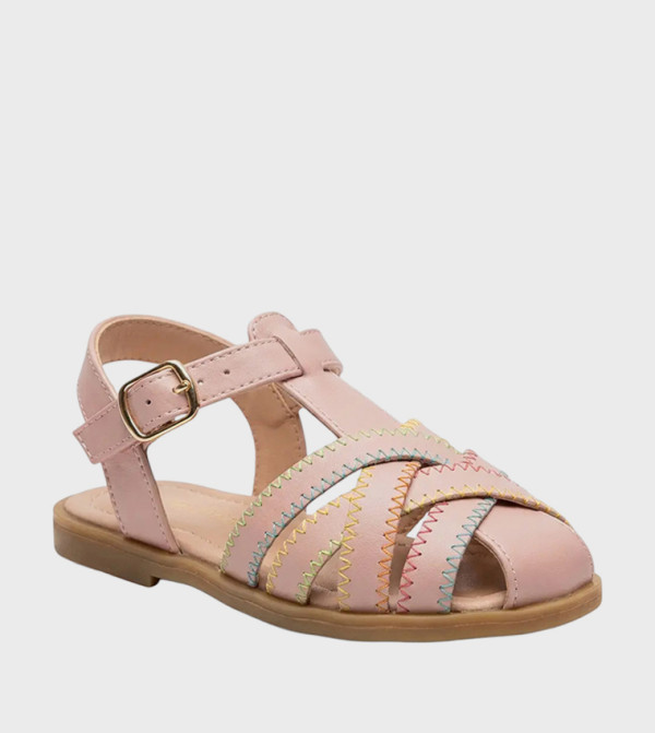 Criss-Cross Strap Casual Sandals