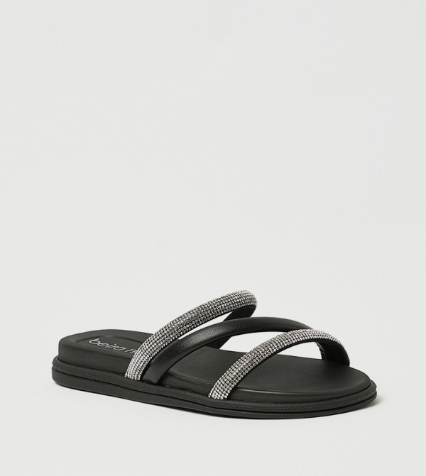 JUSTICE Embellished Flat Sandals