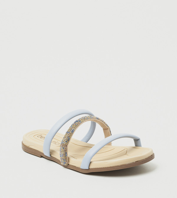 KATELYN Embellished Flat Sandals