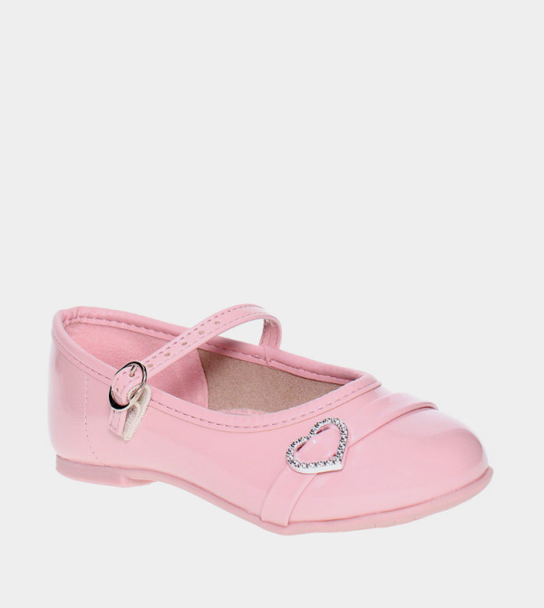 NAIA Metal Detail Mary Janes Shoes