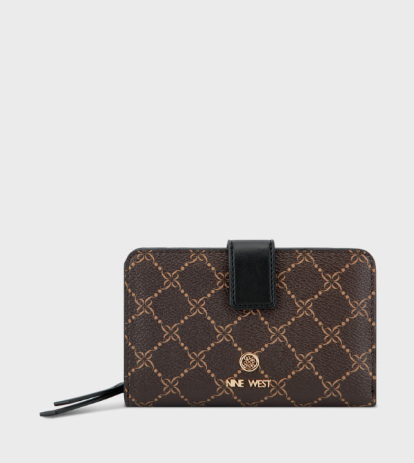 LOCKUP Monogram Patterned Wallet