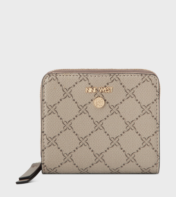 CAIREANN Monogram Patterned Mini Wallet