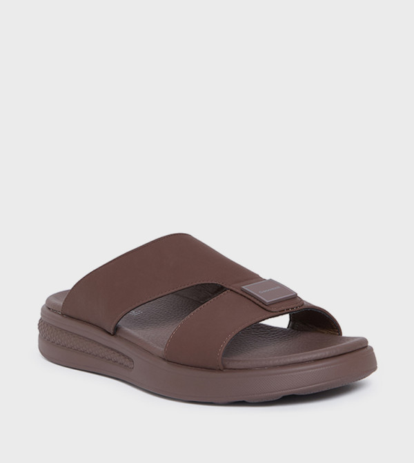 ADEM Logo Detail Arabic Sandals