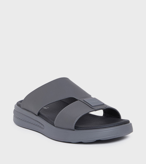 MAZE Logo Detail Arabic Sandals