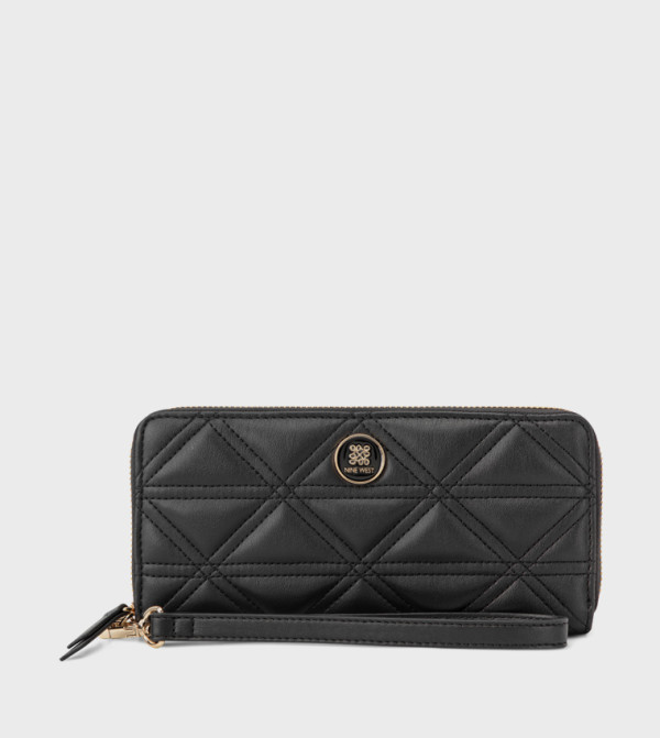 HARLAND Quilted Wristlet Wallet