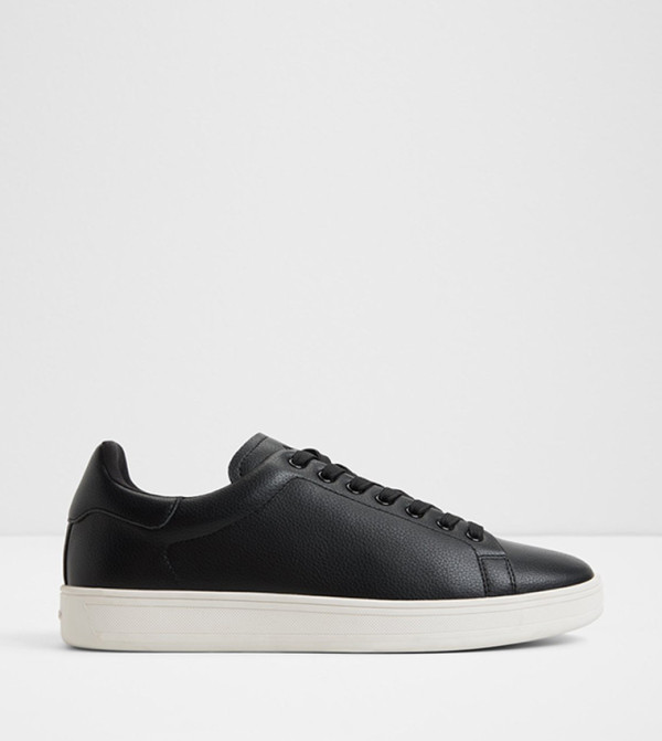 GRIT Solid Lace-Up Sneakers