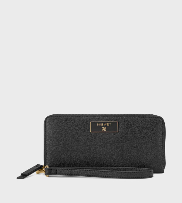MARY Textured Wristlet Wallet