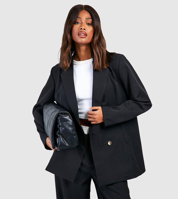 Double Breasted Oversized Blazer