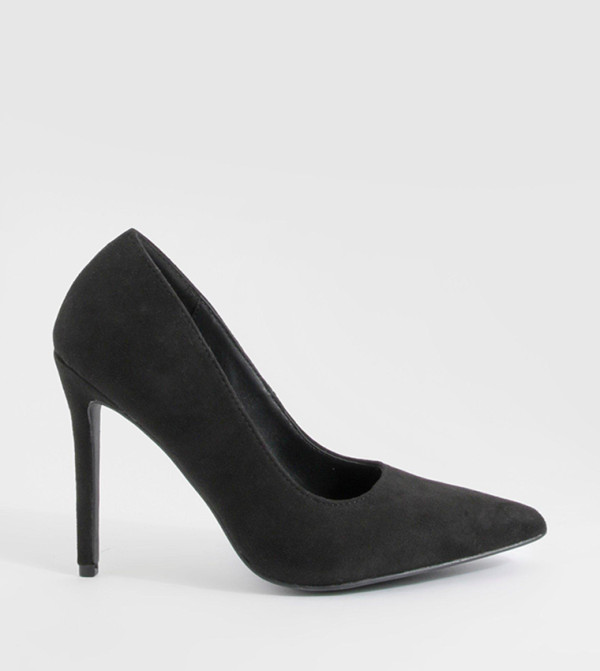Wide Fit High Stiletto Heel Pumps