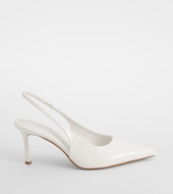 Wide Fit Slingback Court Pumps