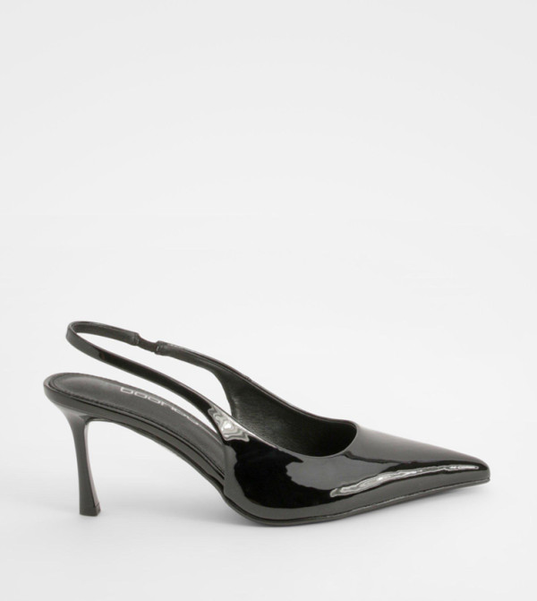 Wide Fit Slingback Court Pumps