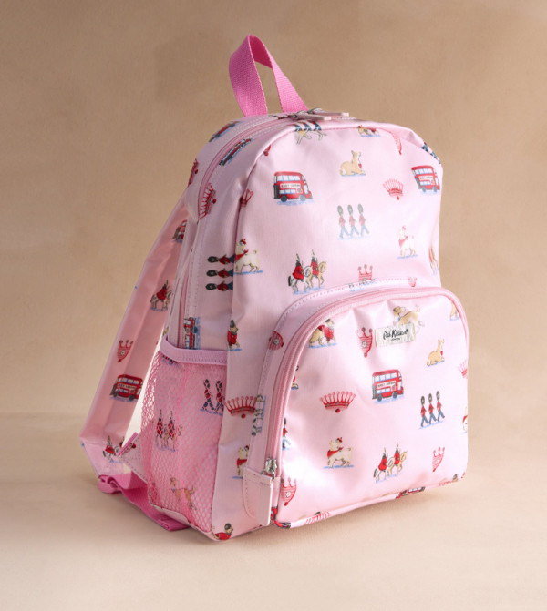 Printed Classic Zippered Backpack
