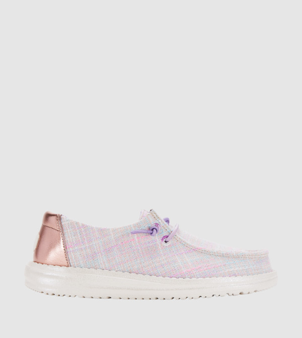 WENDY Y Iridescent Star Slip-On Shoes