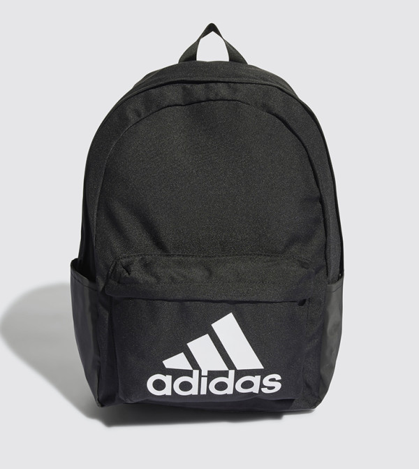 Logo Detail Zippered Backpack