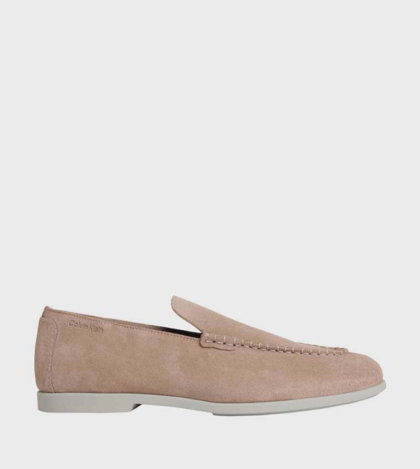 Solid Round Toe Loafers