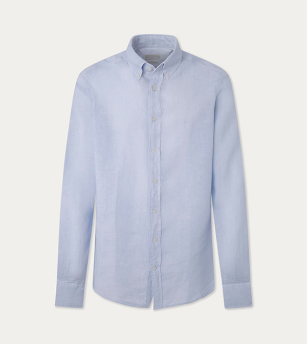Logo Embroidered Long Sleeves Shirt
