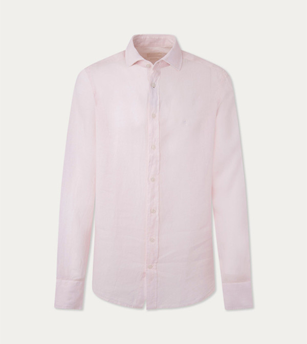 Logo Embroidered Long Sleeves Shirt