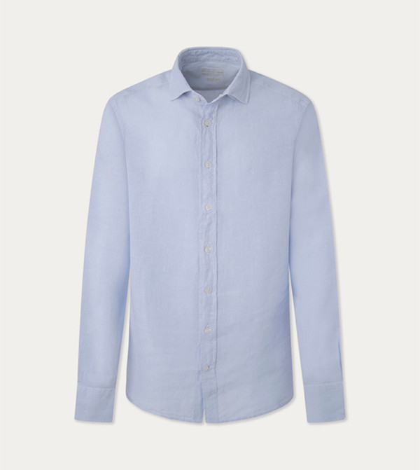 Logo Embroidered Long Sleeves Shirt