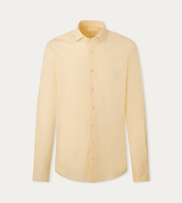Logo Embroidered Long Sleeves Shirt