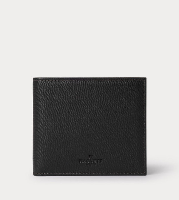 Saffiano Leather Bi-Fold Wallet