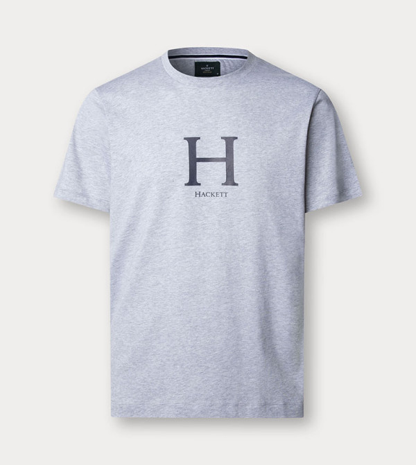 Monogram Crew Neck Classic Fit T-Shirt